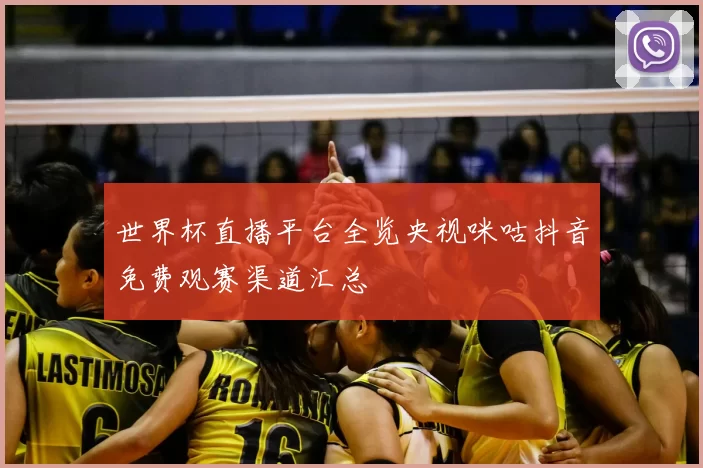 世界杯直播平台全览央视咪咕抖音免费观赛渠道汇总